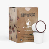 Rich Hazelnut Coffee Pods (Medium Roast) 12 Pods 4.7 Oz – image 2