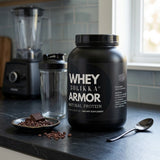 2lb Whey Armor Natural Protein Chocolate w/Stevia & Natural Flavor Non-GMO – image 4