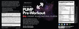 Pump Non-Stim Pre-Workout Cherry Blast 312g w/ Natural Flavor – image 3