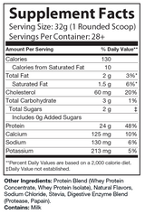 2lb Whey Natural Salted Caramel – 28 serv. – image 2