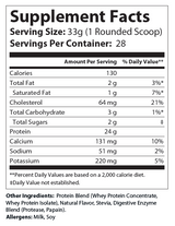 2lb Whey Armor Natural Protein Vanilla w/Stevia & Natural Flavor Non-GMO – image 2