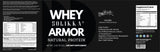 2lb Whey Armor Natural Protein Vanilla w/Stevia & Natural Flavor Non-GMO – image 3