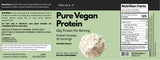 Pure Vegan Protein – Vanilla Flavor (662g)