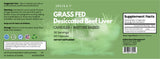Grass Fed Desiccated Beef Liver Capsules – Pasture Raised – image 3