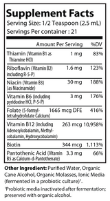 Medical Grade Fermented Vitamin B Complex 2 fl oz – image 2