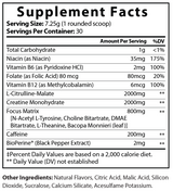 IgniteX Pre-Workout Formula – Energy + Focus Performance, Lemonade (30 Servings)
