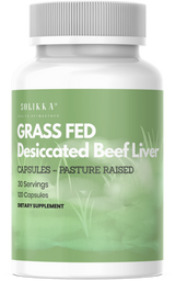 Grass Fed Desiccated Beef Liver Capsules – Pasture Raised – image 1