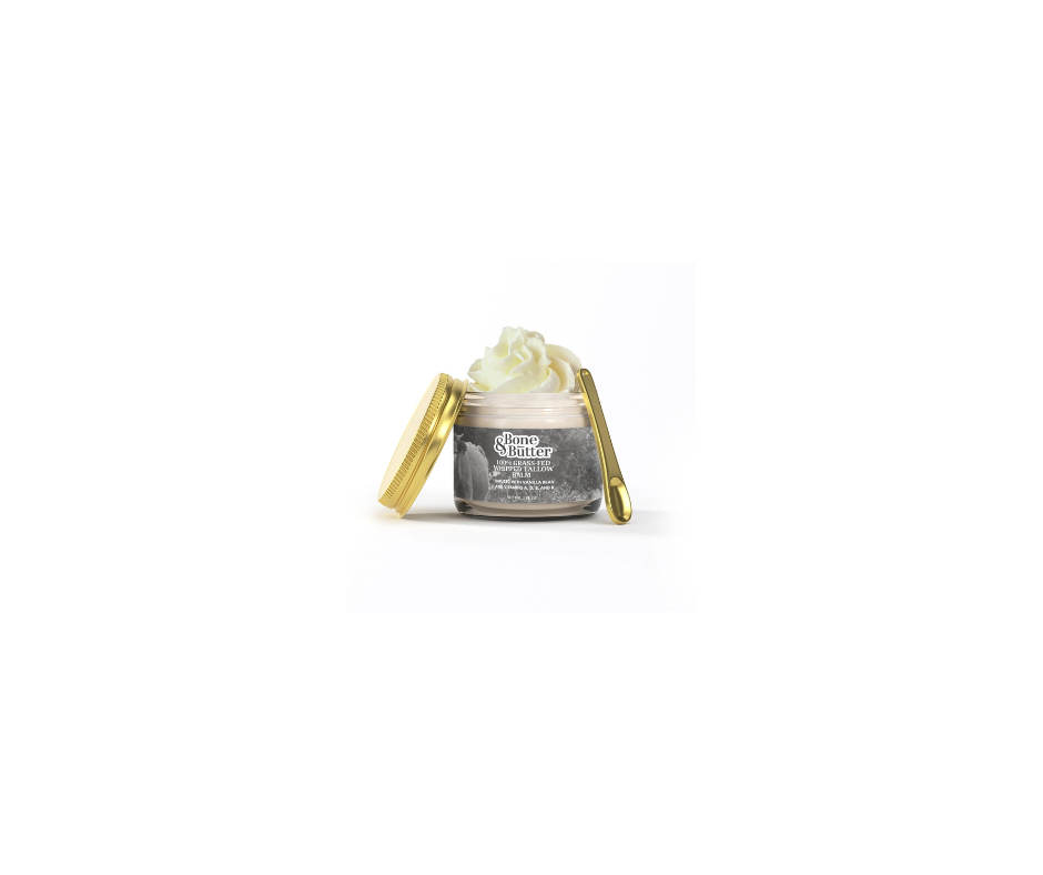 Bone & Butter Whipped Grass-Fed Tallow Balm with Vanilla Bean