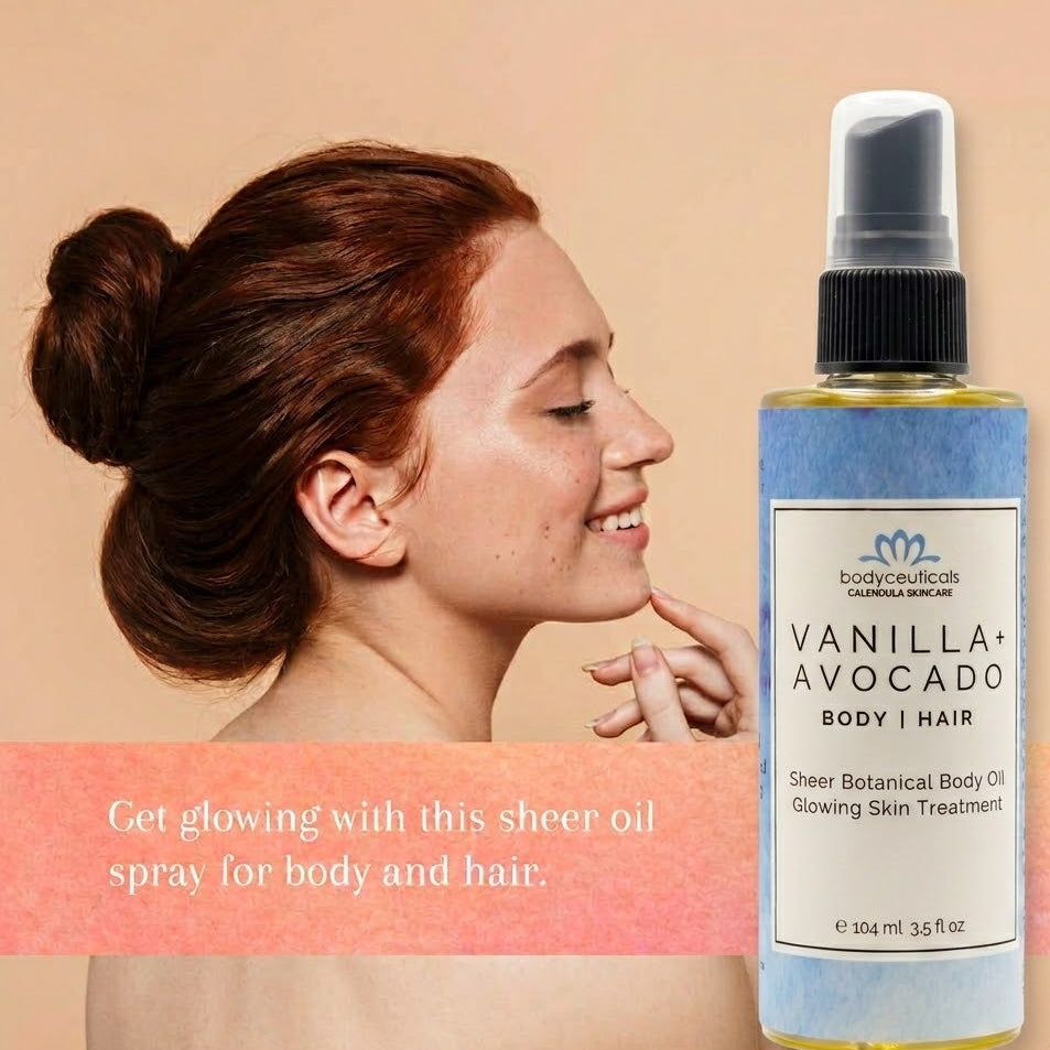 Bodyceuticals Body + Hair Oil - Vanilla Avocado