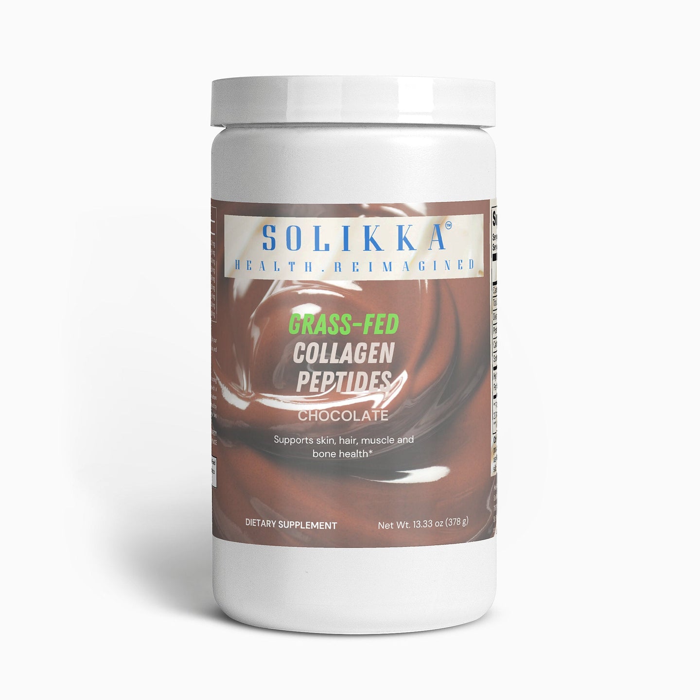 Grass-Fed Collagen Peptides Powder (Chocolate)