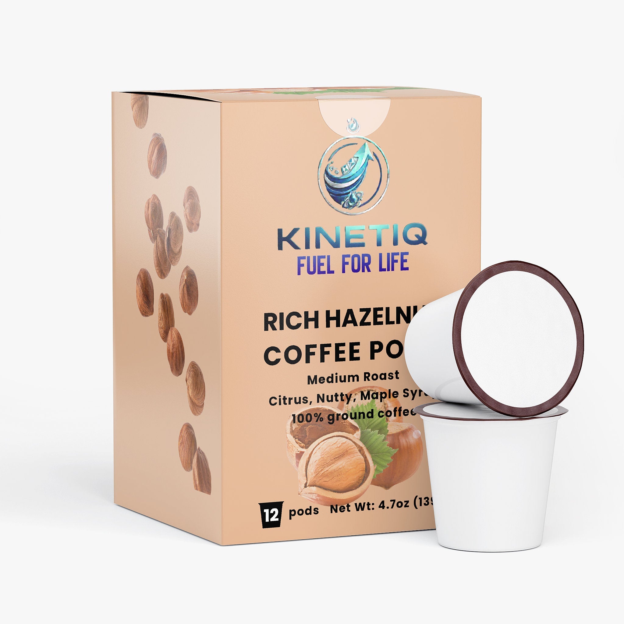 Rich Hazelnut Coffee Pods (Medium Roast)