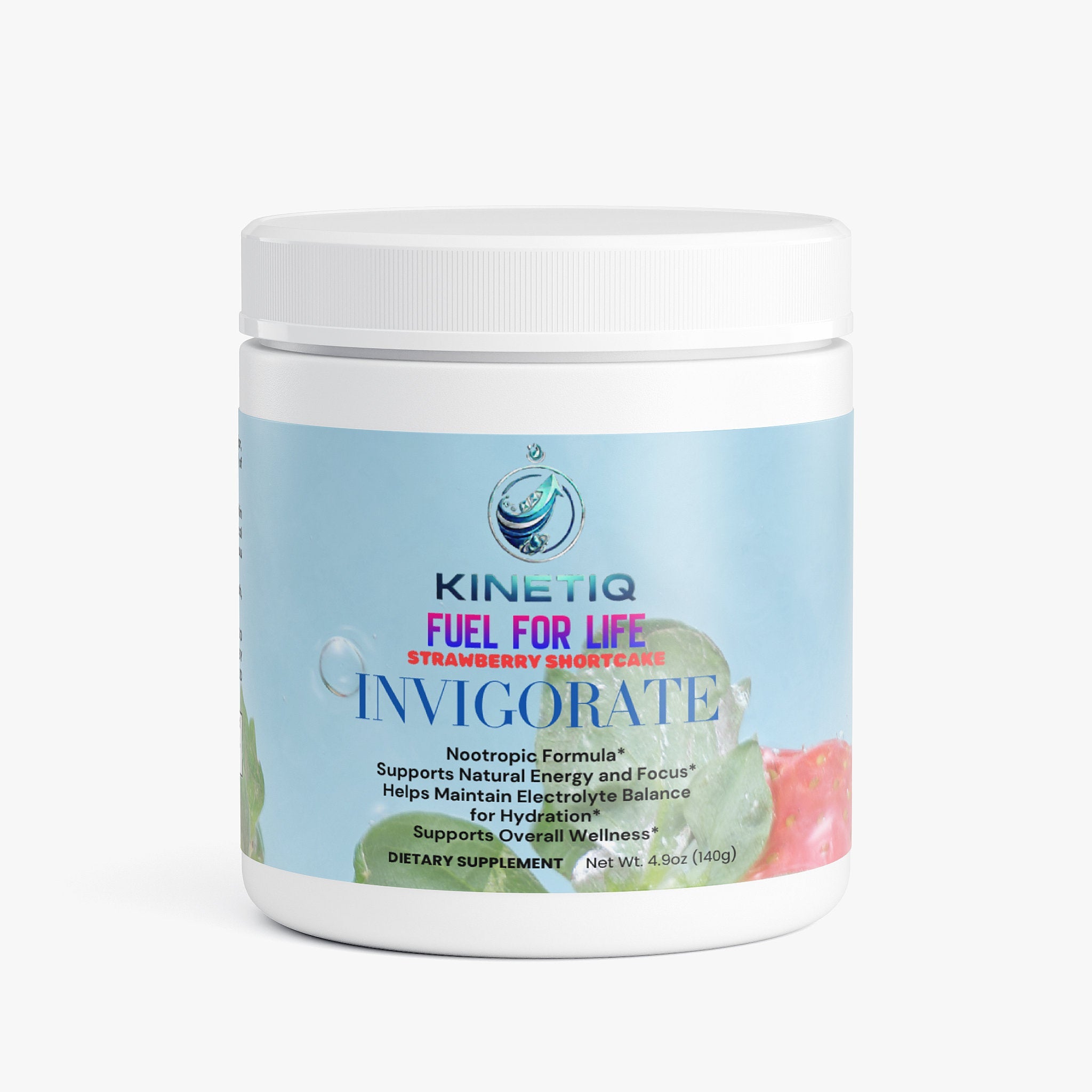 Invigorate Nootropic Hydration (Strawberry Shortcake)