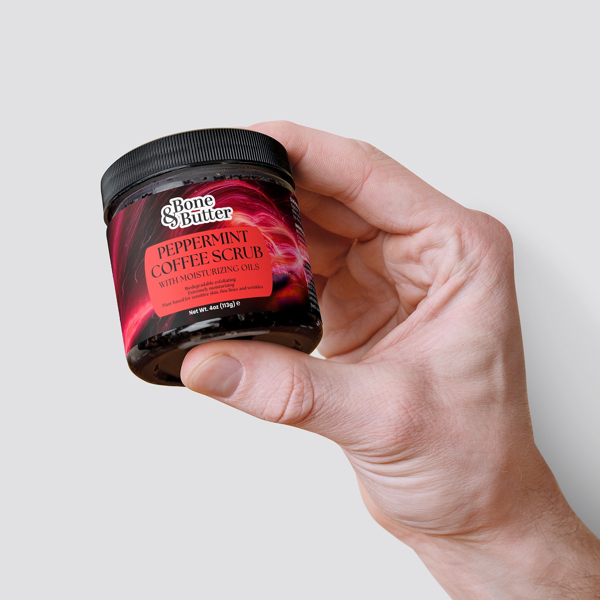 Peppermint Coffee Scrub