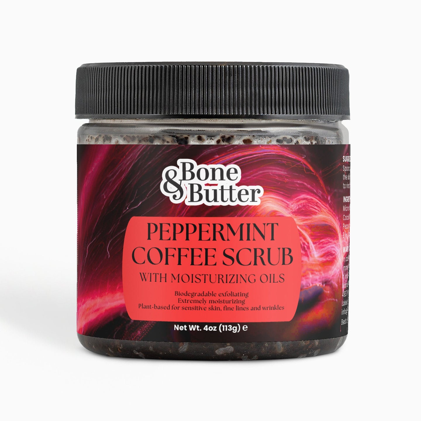 Peppermint Coffee Scrub