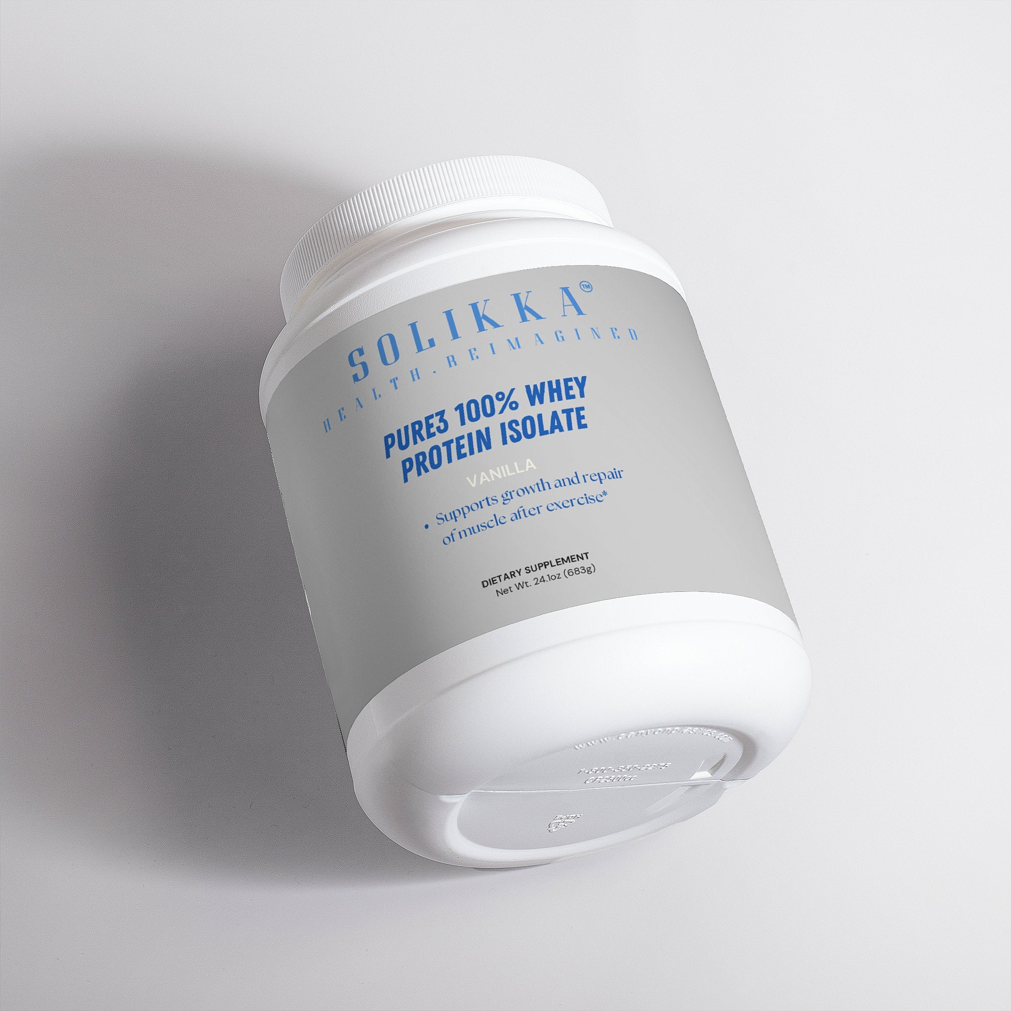 Pure-3 100% Whey Protein Isolate (Vanilla)