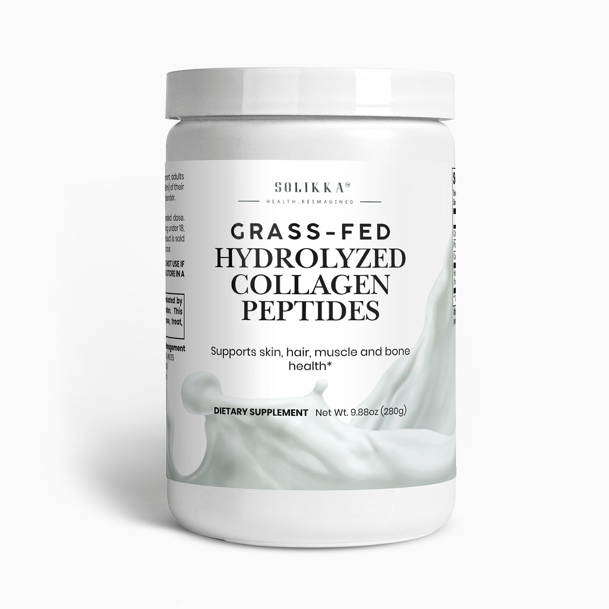 Grass-Fed Hydrolyzed Collagen Peptides 9.88 oz