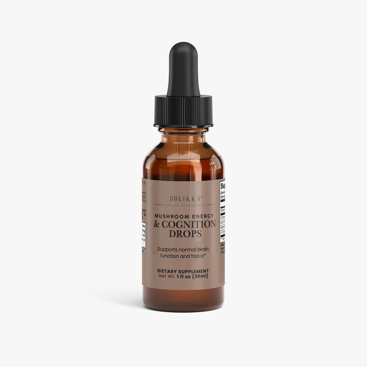 Mushroom Energy & Cognition Drops 1 Fl OZ