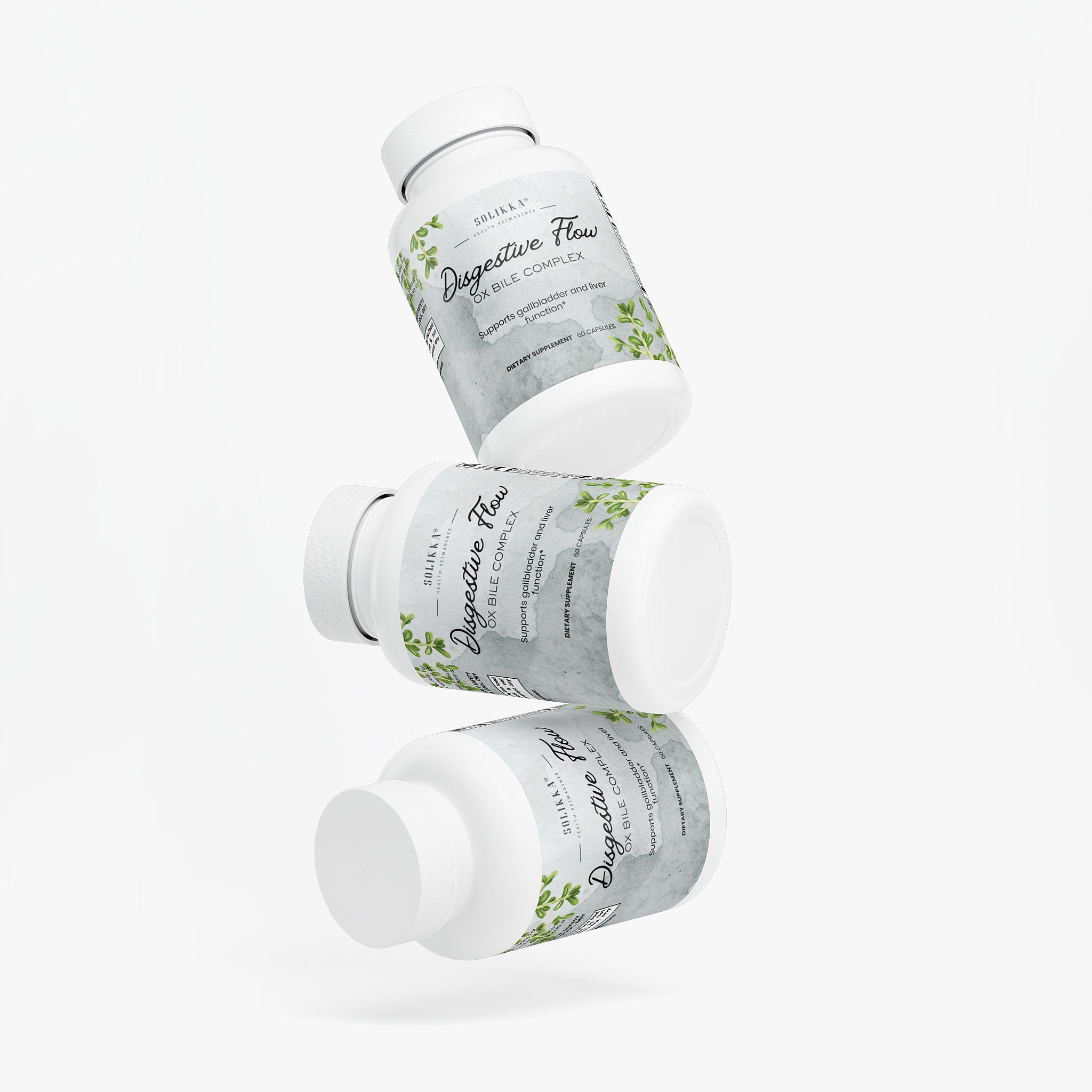 Ox Bile Complex Capsules 60 Ct - 30 Servings