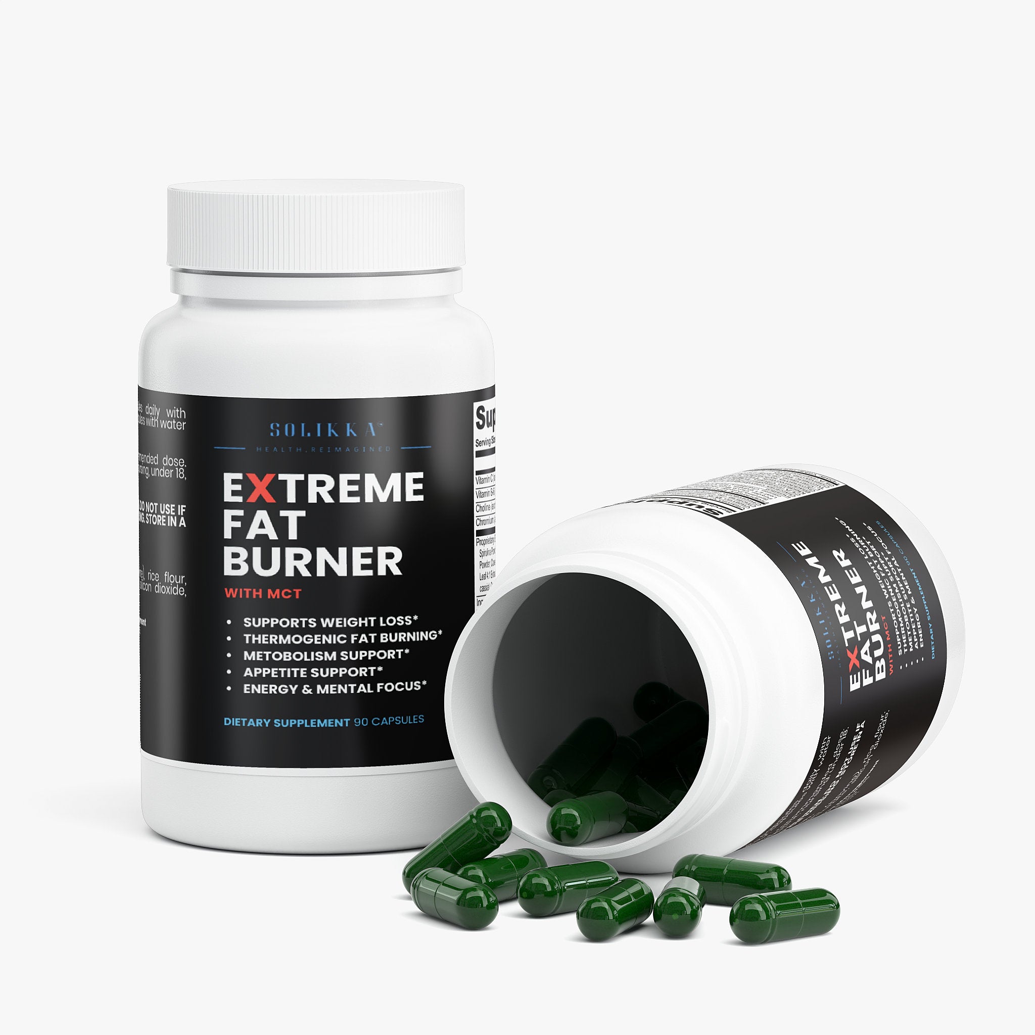 Extreme Fat Burner with MCT 88 Ct