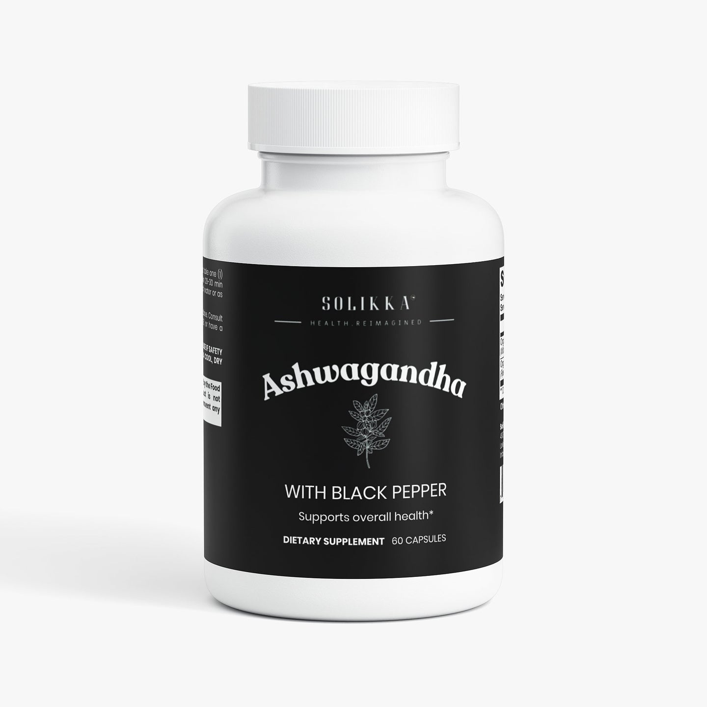 Ashwagandha with Black Pepper 60 Ct
