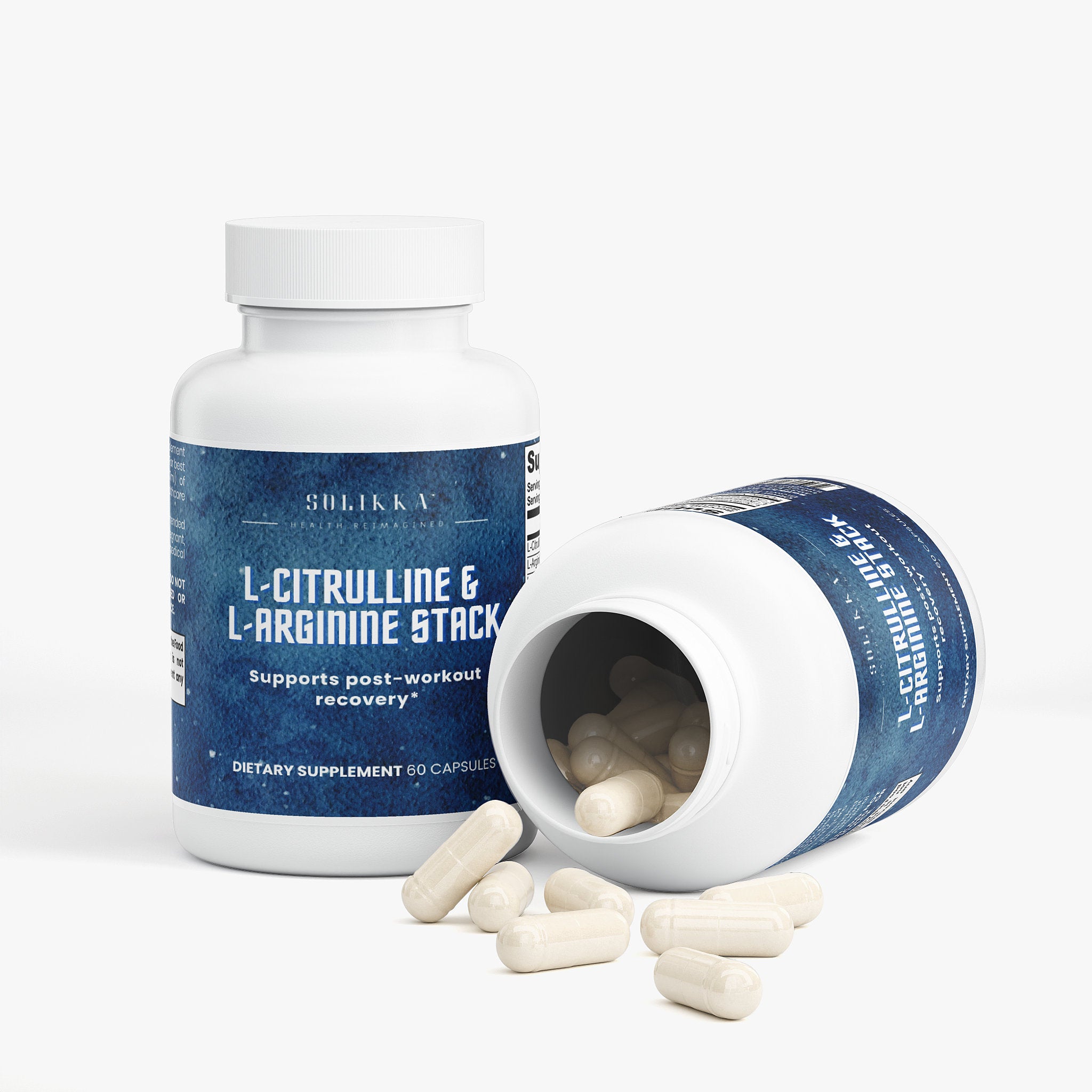 L-Citrulline & L-Arginine Stack 60 Ct