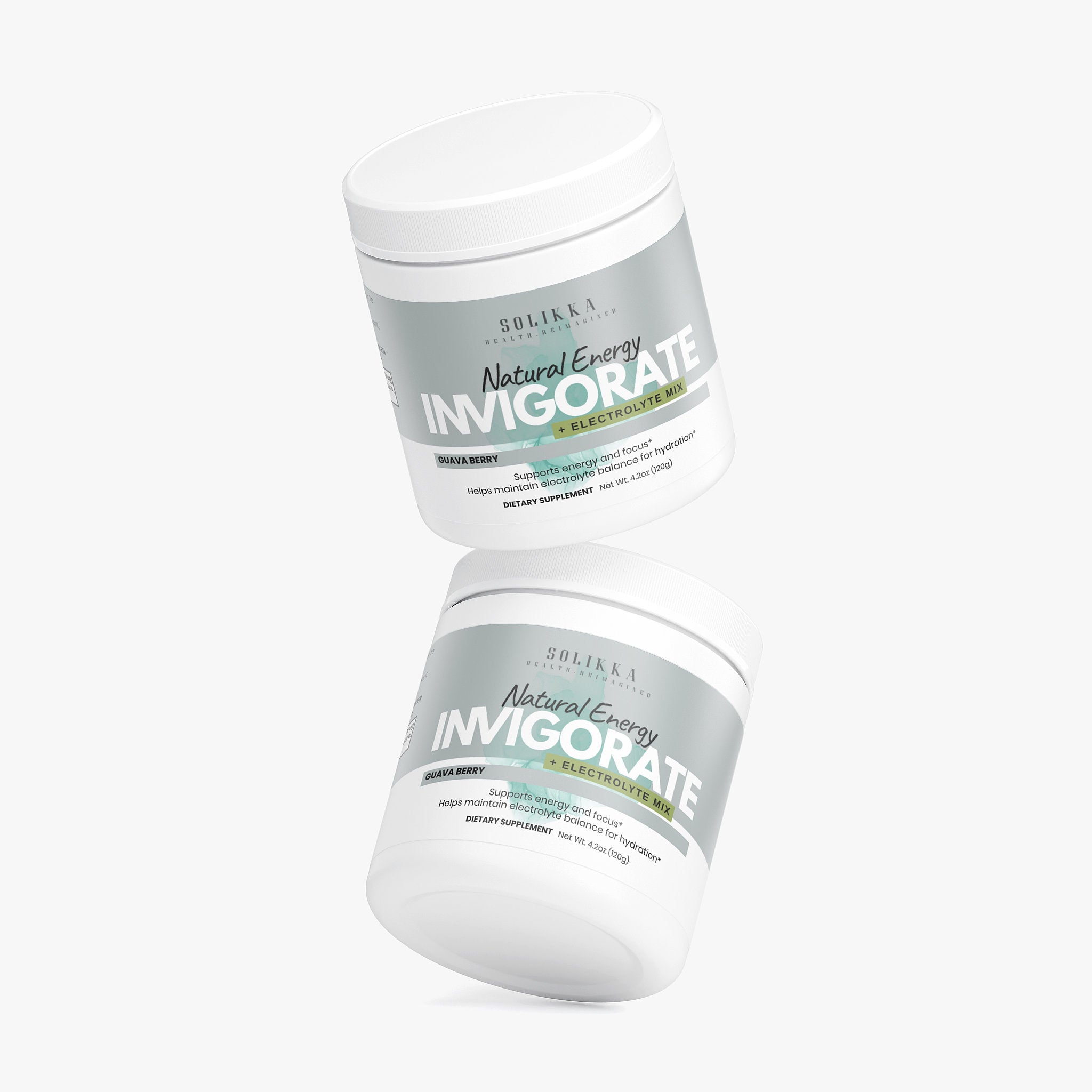 Invigorate Natural Energy + Electrolyte Mix Guava Berry Guava Berry 4.9 Oz