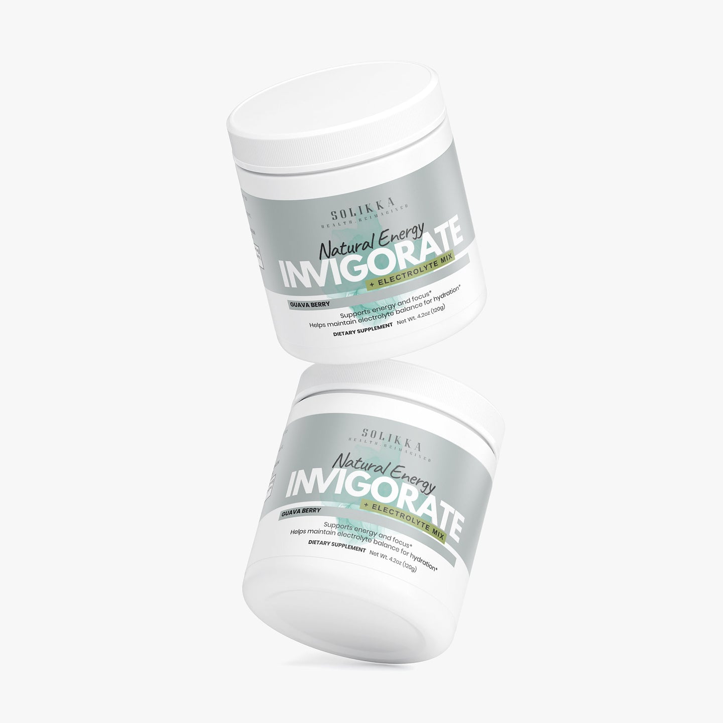 Invigorate Natural Energy + Electrolyte Mix Guava Berry Guava Berry 4.9 Oz