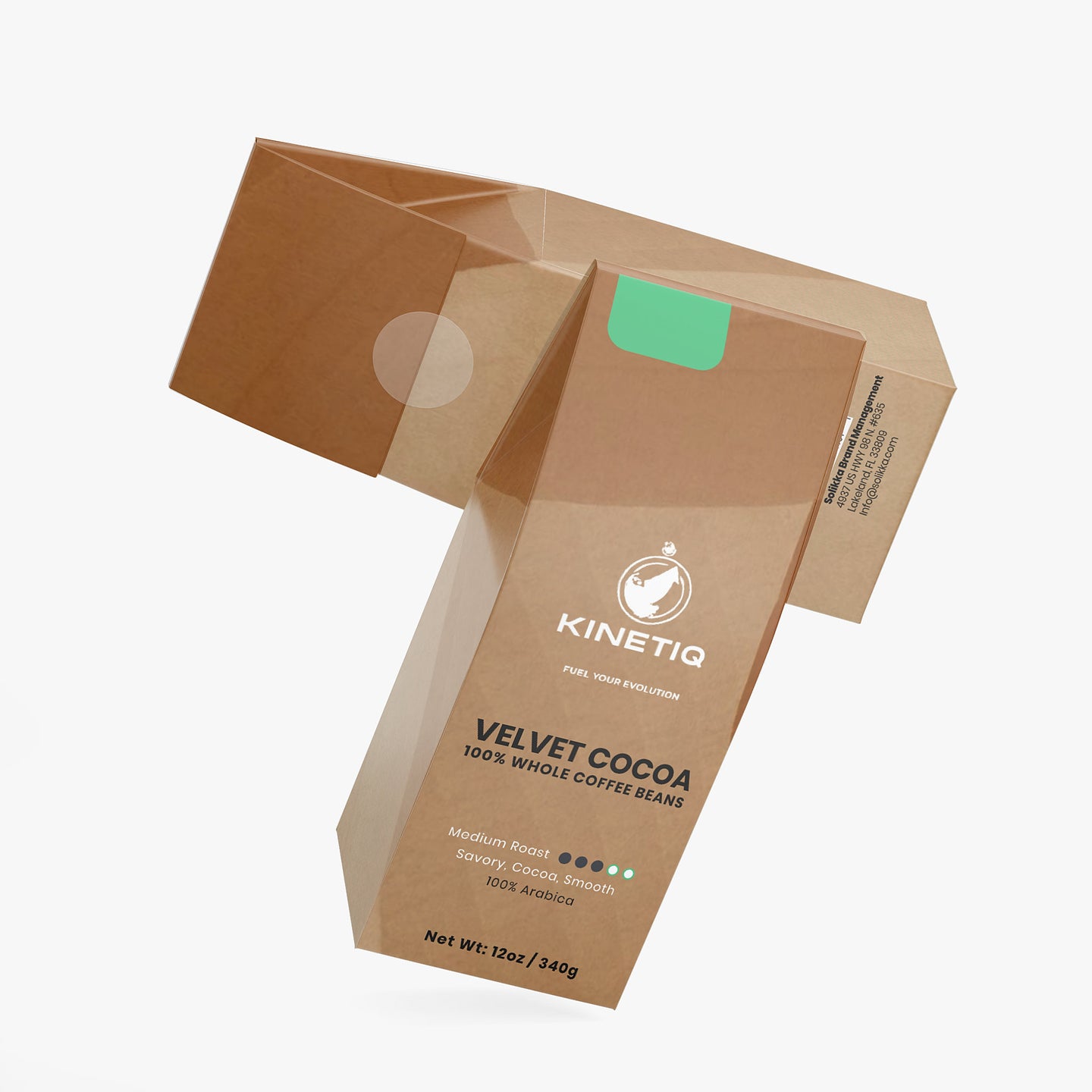 Velvet Cocoa Coffee (Medium Roast) 12 Oz