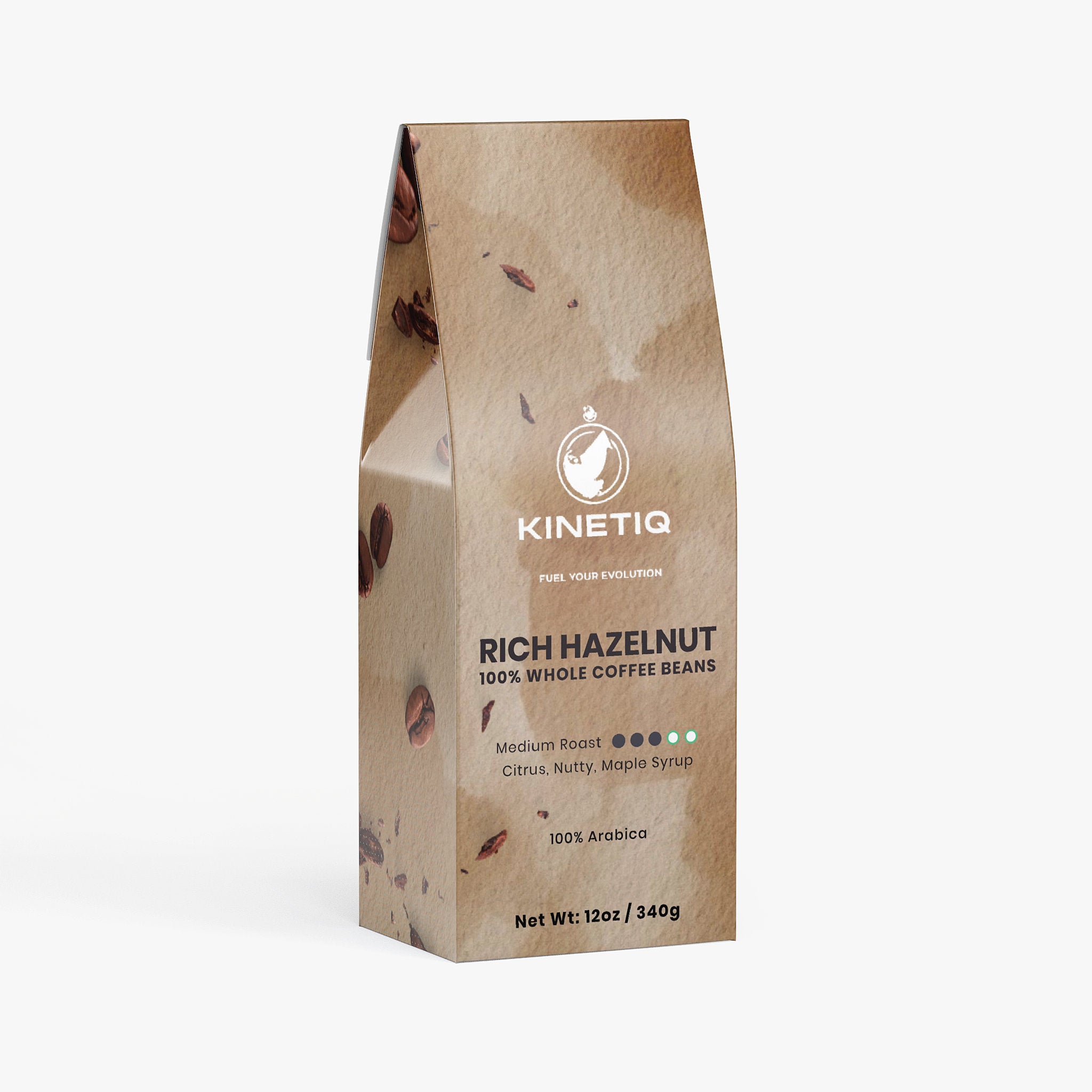 Rich Hazelnut Coffee (Medium Roast) 12 Oz
