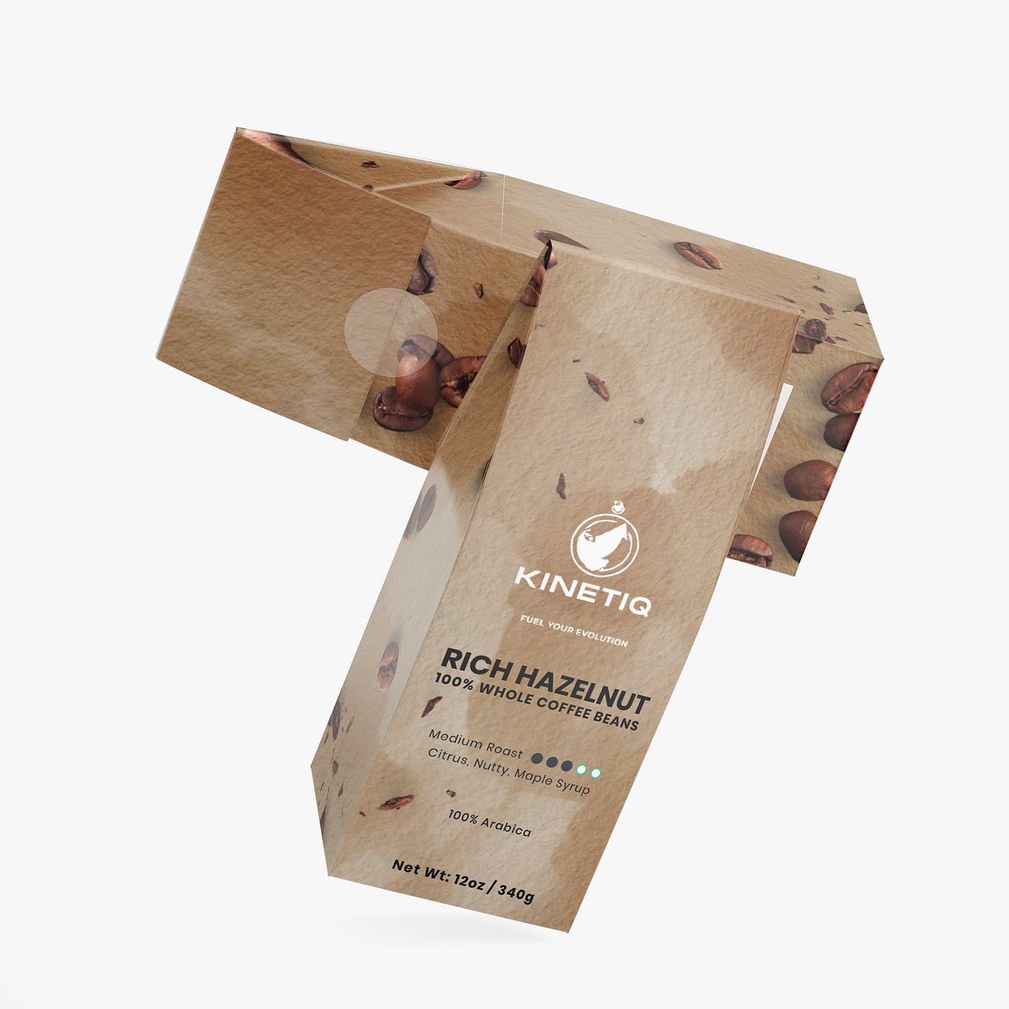 Rich Hazelnut Coffee (Medium Roast) 12 Oz