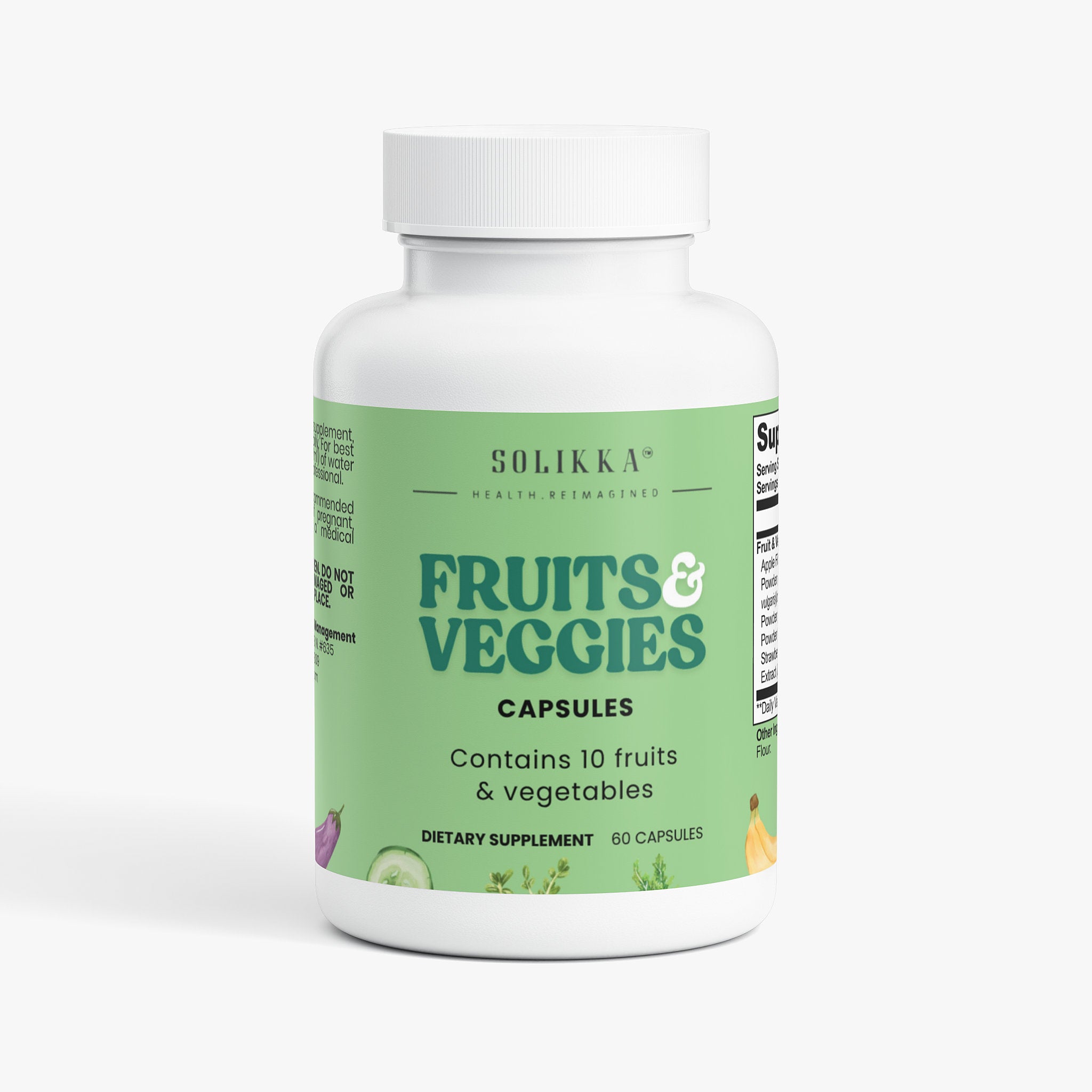 Fruits and Veggies 60 Capsules