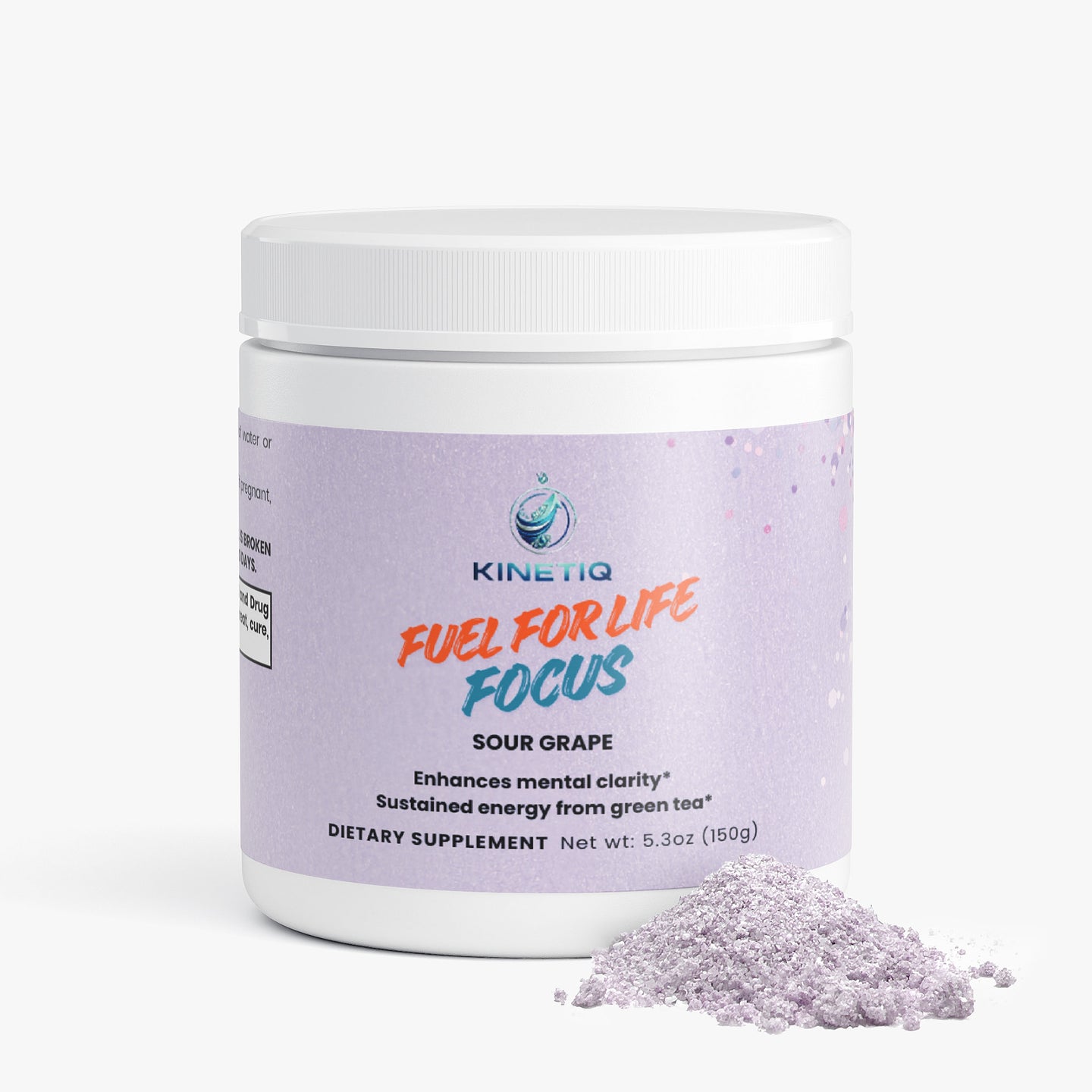 Focus Electrolyte & Brain Support Mix (Sour Grape) 5.3 Oz