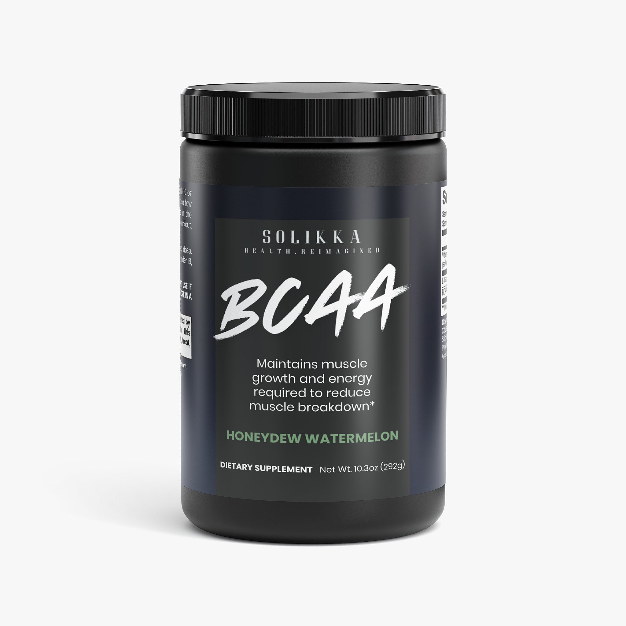 BCAA Post Workout Powder (Honeydew/Watermelon) 10.3 Oz