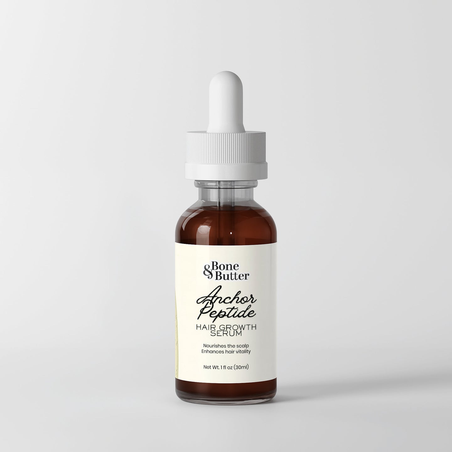 Bone & Butter Peptide Hair Growth Serum  1 Fl Oz