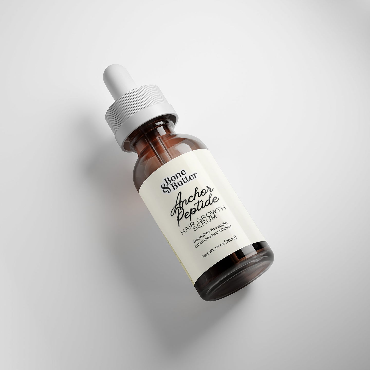 Bone & Butter Peptide Hair Growth Serum  1 Fl Oz