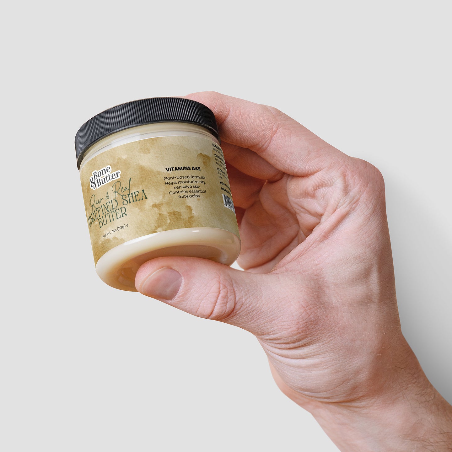 Bone & Butter Raw Shea Butter 4 Oz