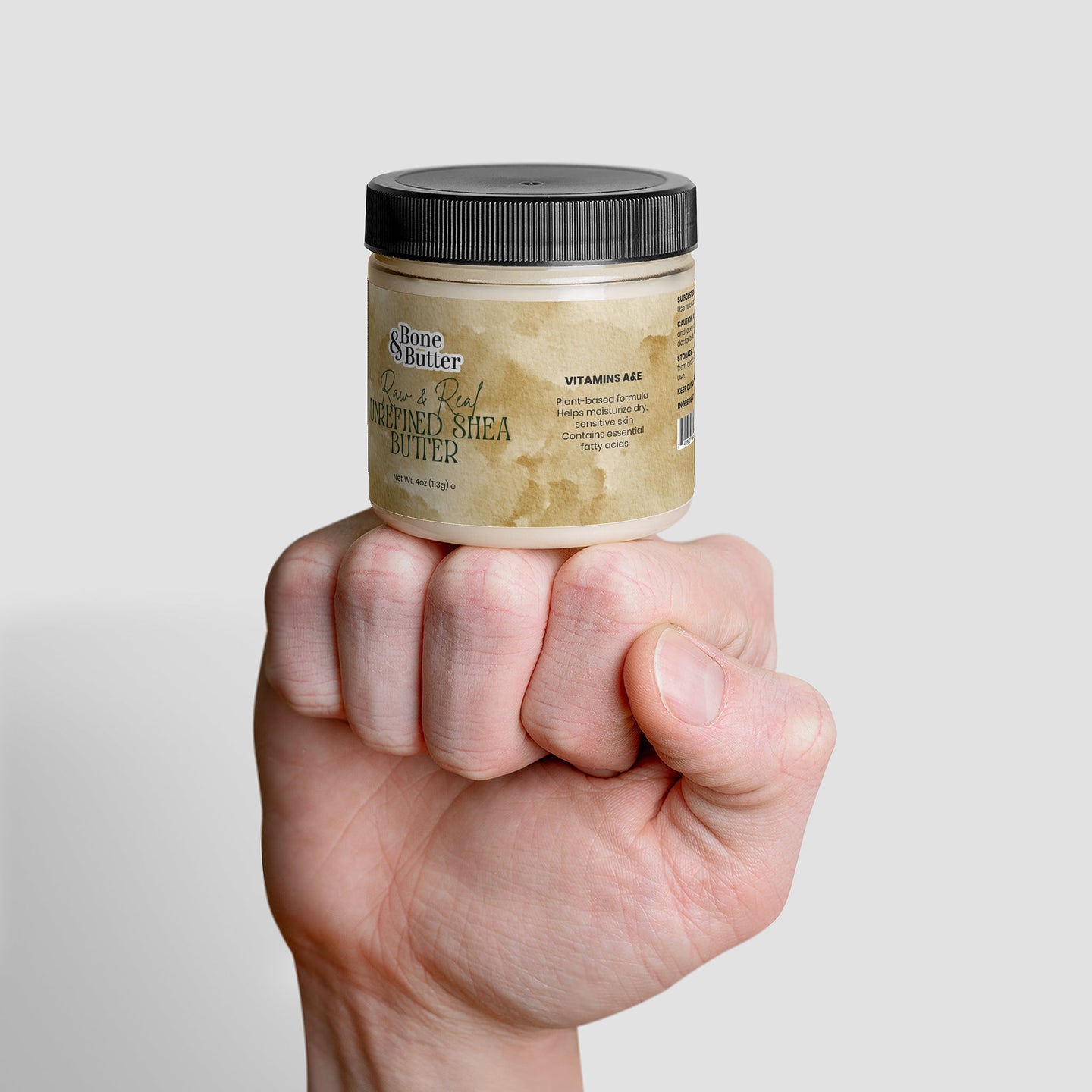 Bone & Butter Raw Shea Butter 4 Oz