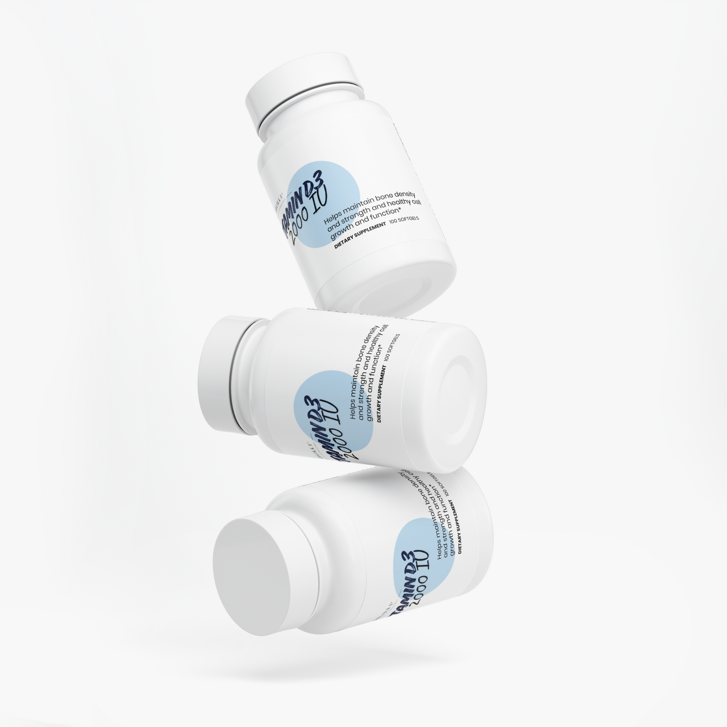 Vitamin D3 2,000 IU 100 Soft gels
