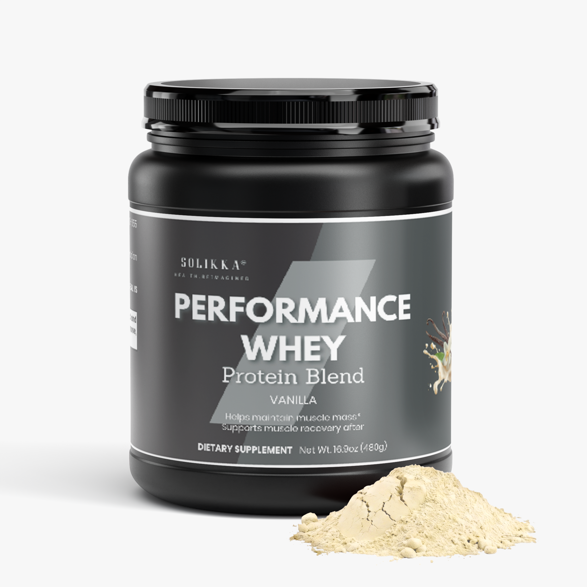 Performance Whey Protein Blend (Vanilla) 16.9 Oz