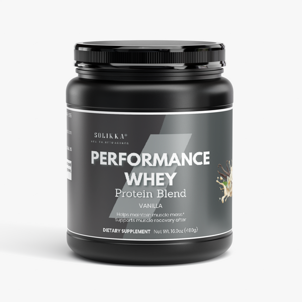 Performance Whey Protein Blend (Vanilla) 16.9 Oz