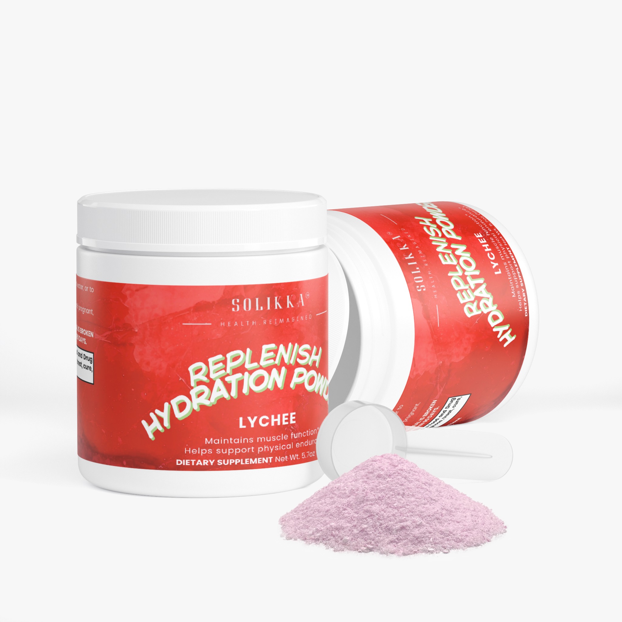 Replenish Electrolyte Mix Lychee 5.7 Oz