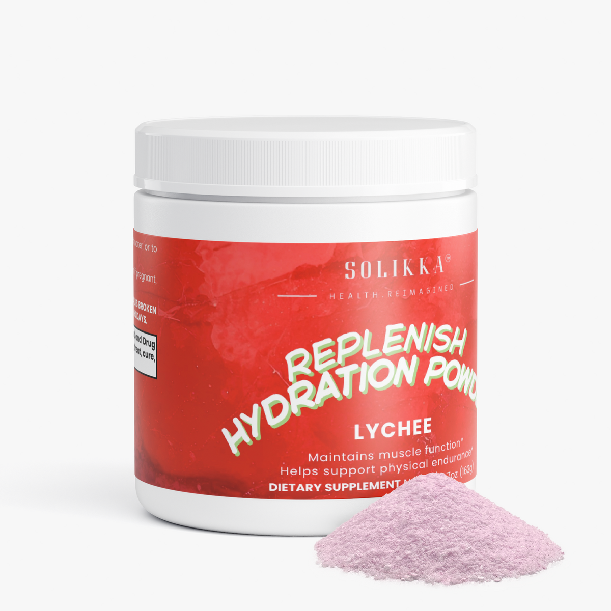 Replenish Electrolyte Mix Lychee 5.7 Oz