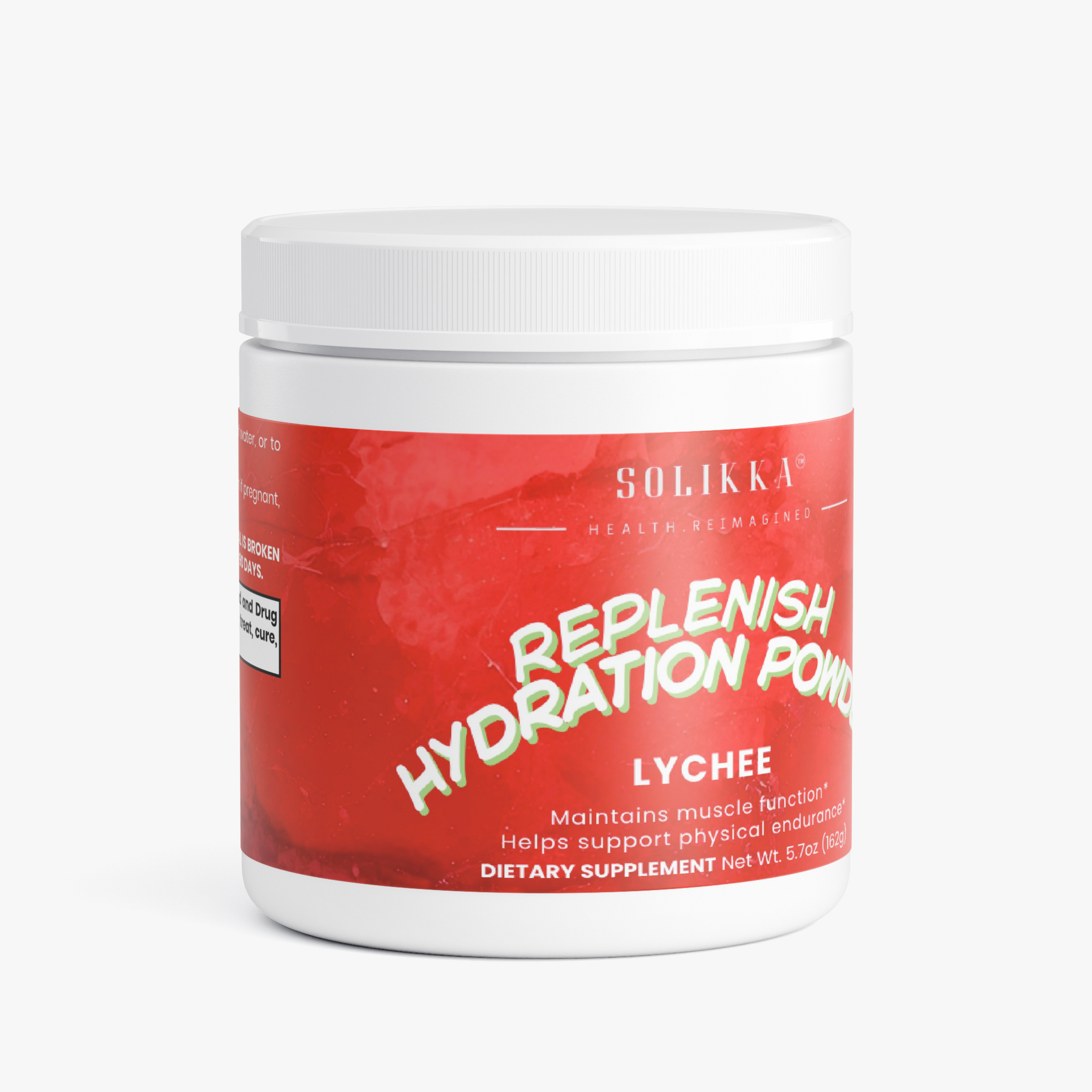 Replenish Electrolyte Mix Lychee 5.7 Oz