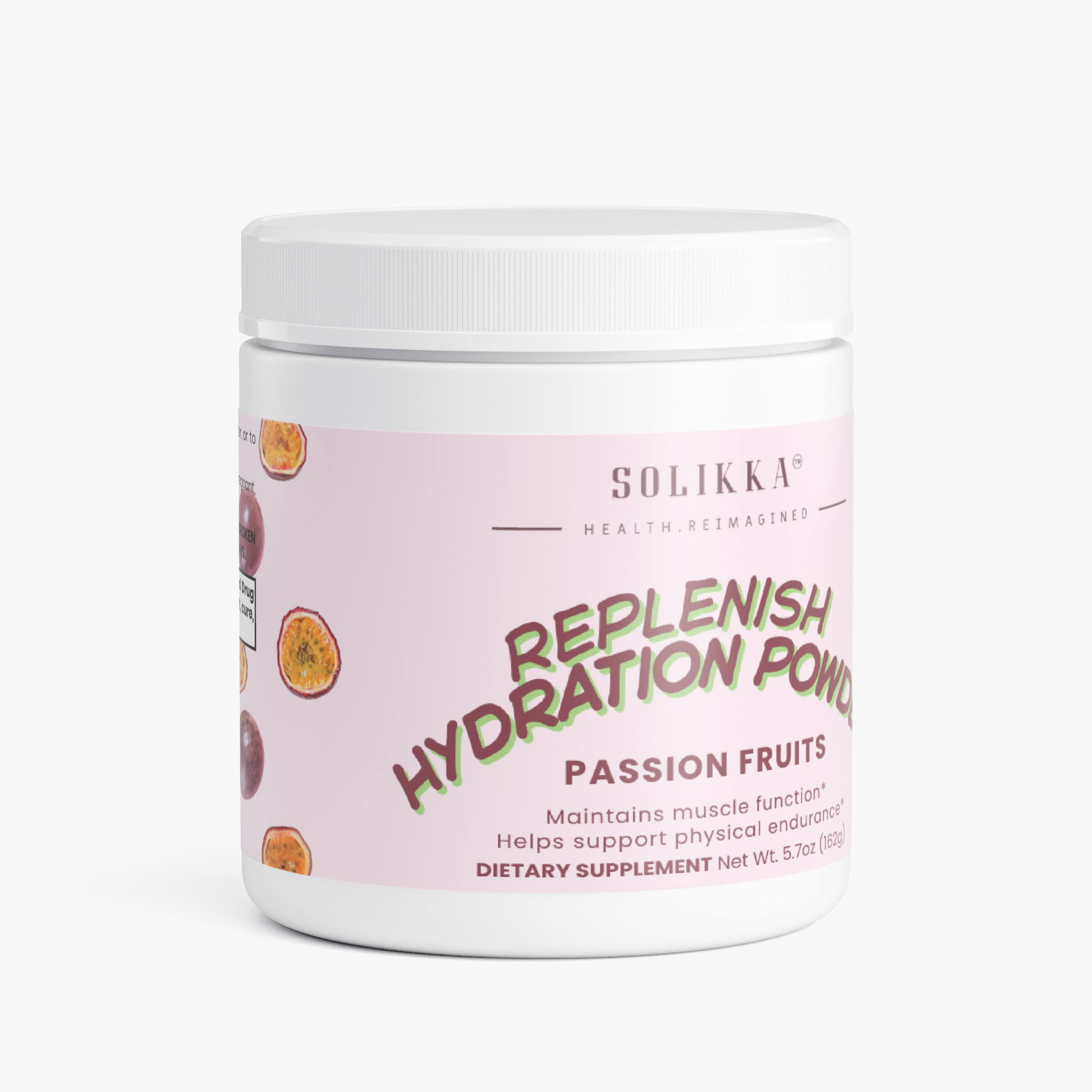 Replenish Electrolyte Mix Passion Fruit 5.7 Oz