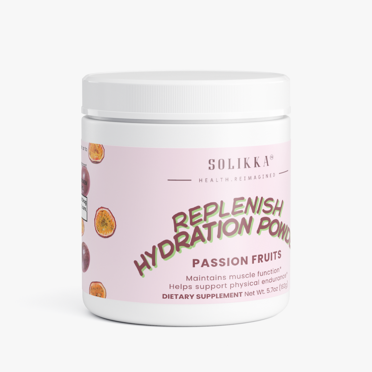 Replenish Electrolyte Mix Passion Fruit 5.7 Oz