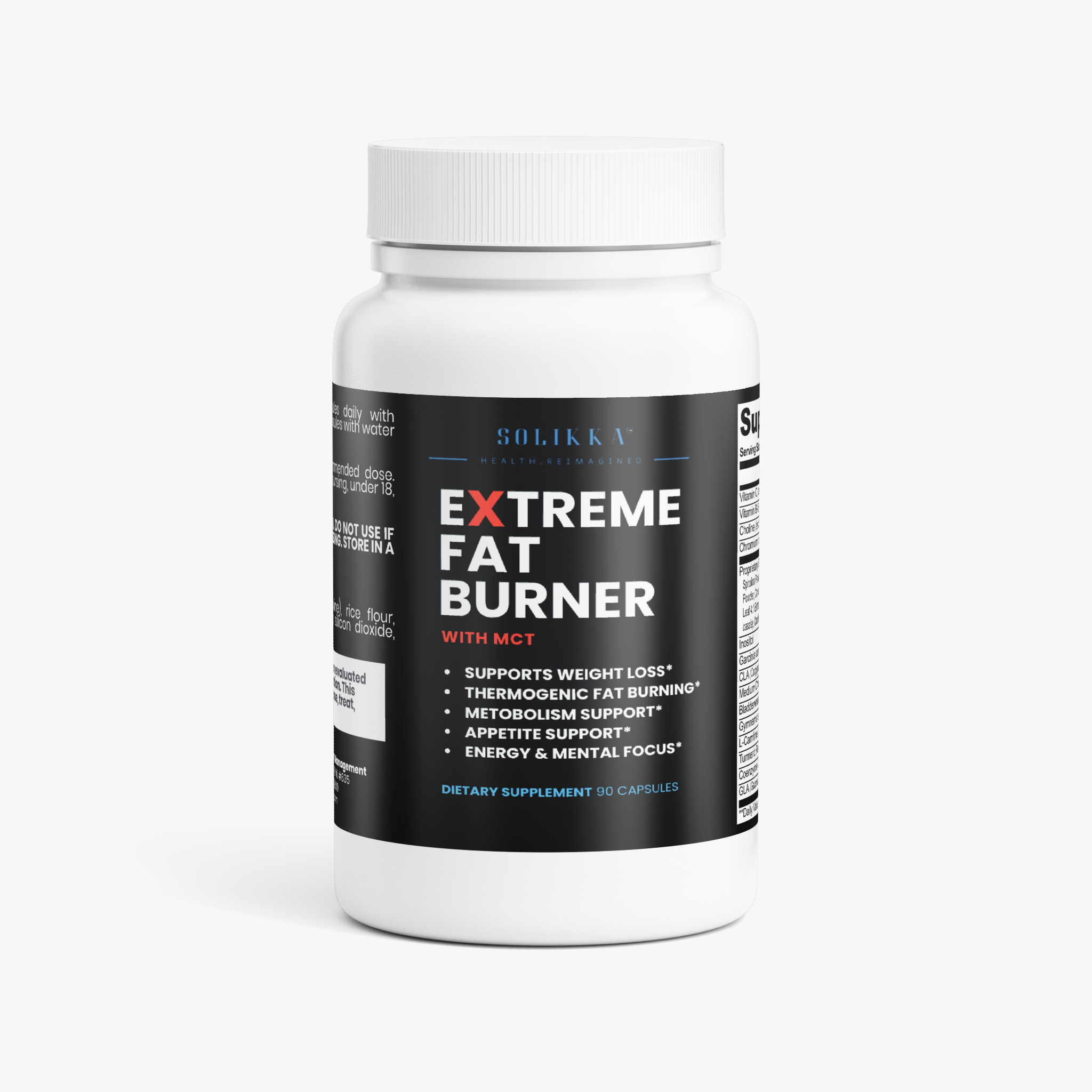 Extreme Fat Burner with MCT 88 Ct