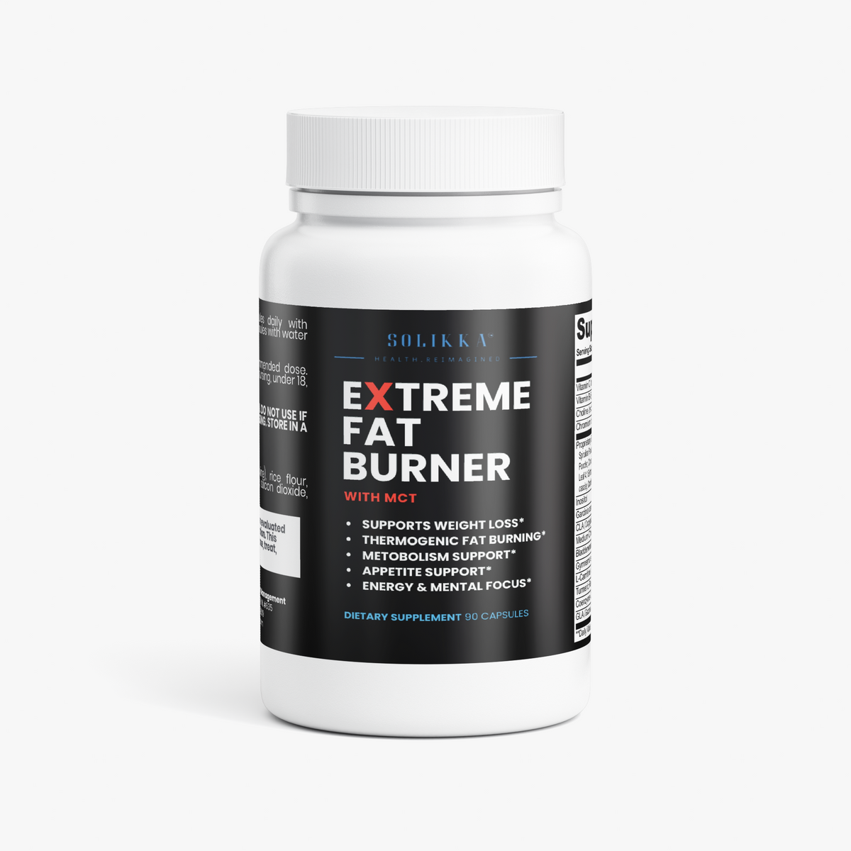 Extreme Fat Burner with MCT 88 Ct