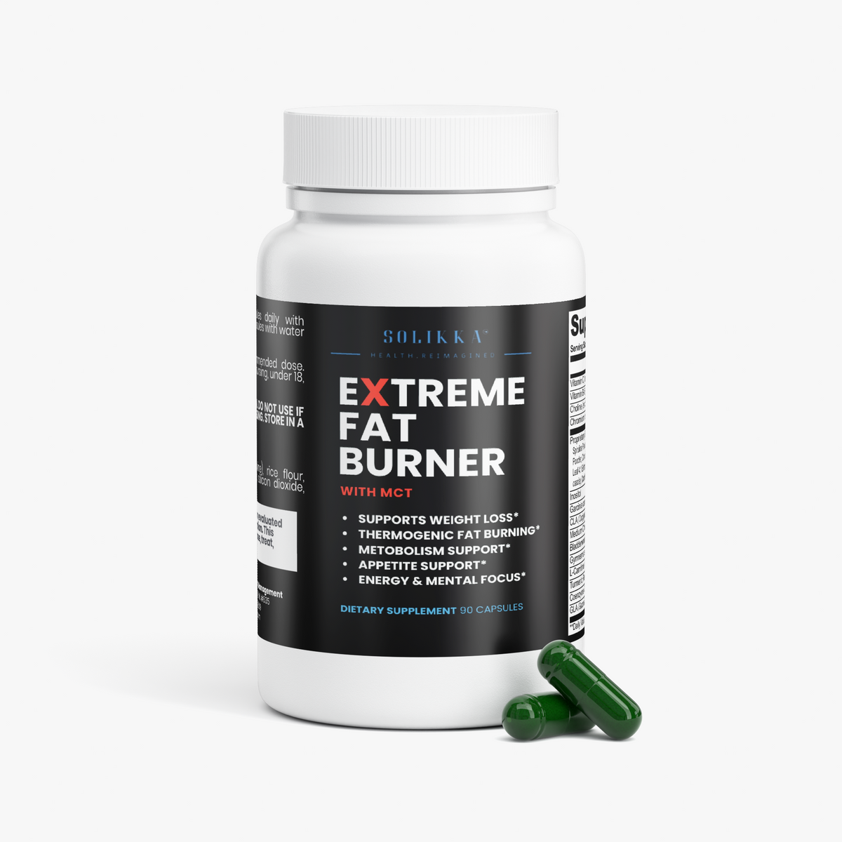 Extreme Fat Burner with MCT 88 Ct