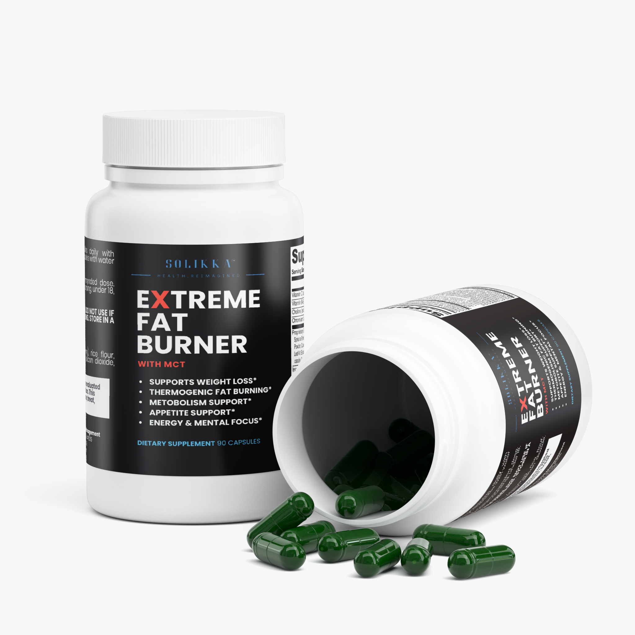 Extreme Fat Burner with MCT 88 Ct