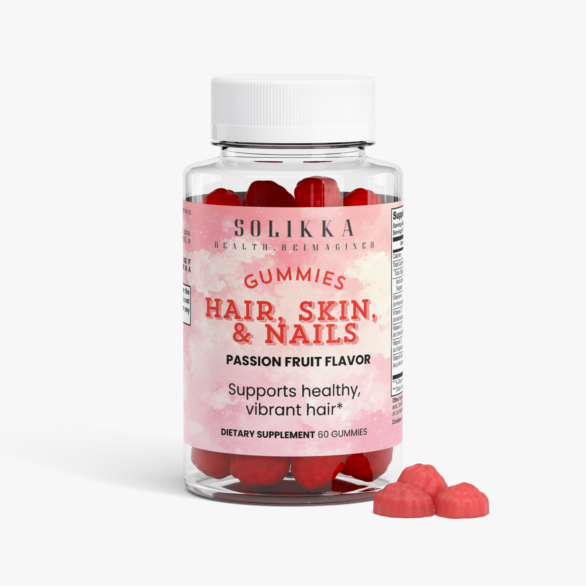 Hair, Skin & Nails -  60 Gummies